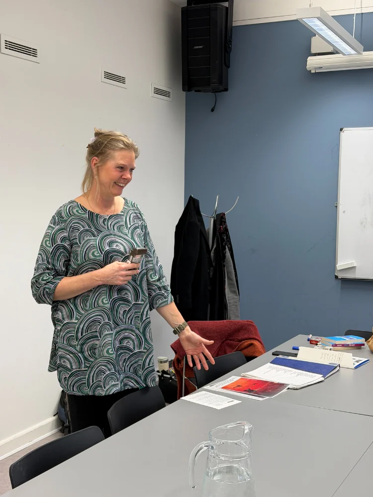 Rygestopkursus som bliver afholdt af Mette